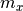 m_{x}